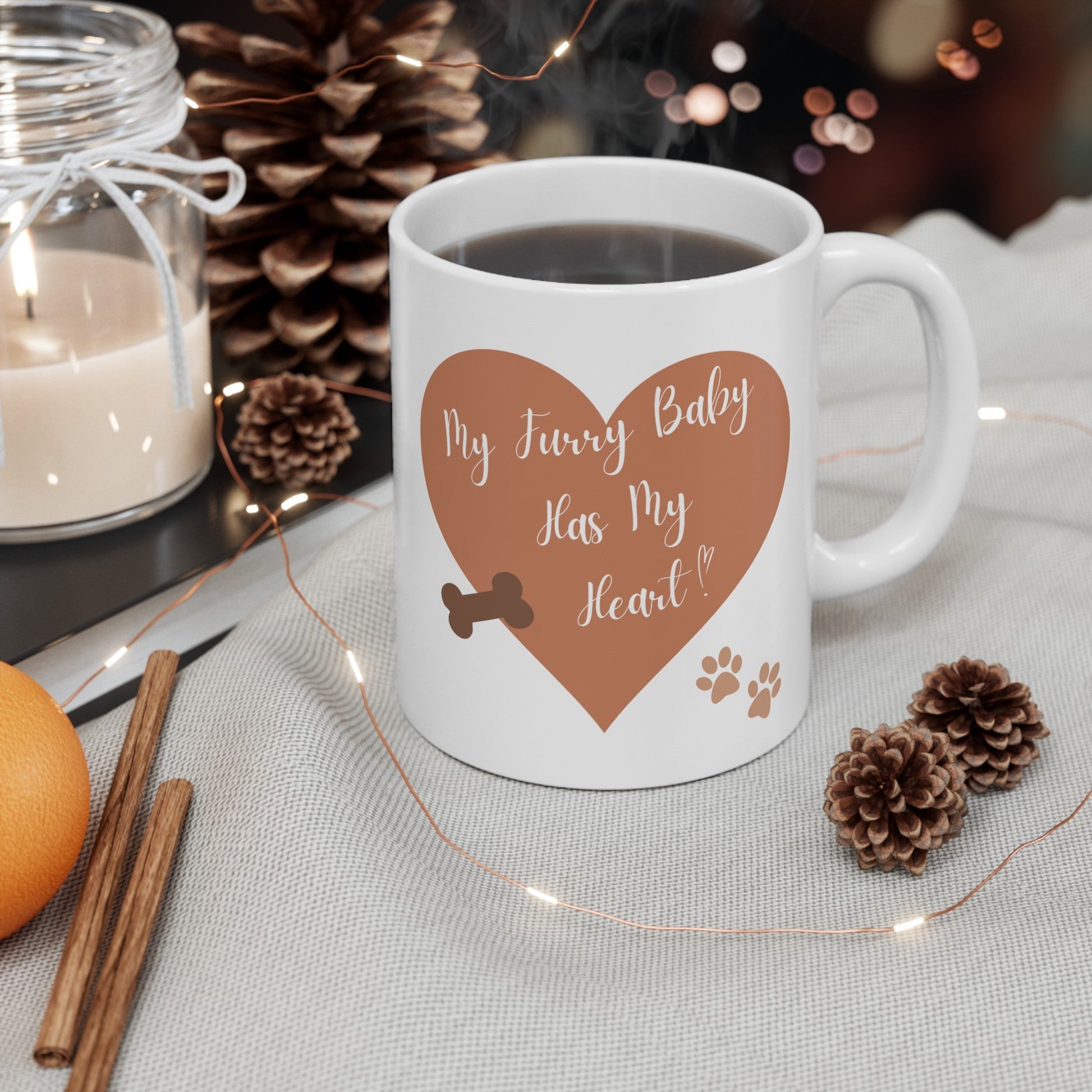 Ceramic Mug, (11oz, 15oz) - Furry Family Faves