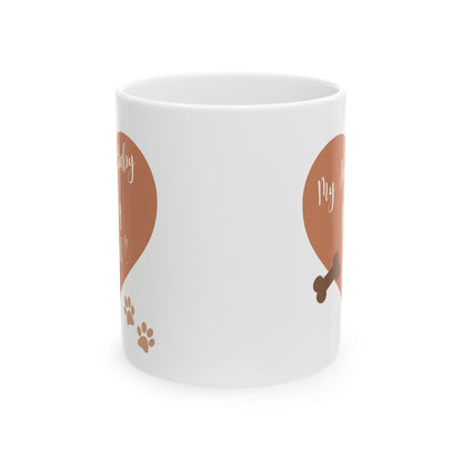 Ceramic Mug, (11oz, 15oz) - Furry Family Faves