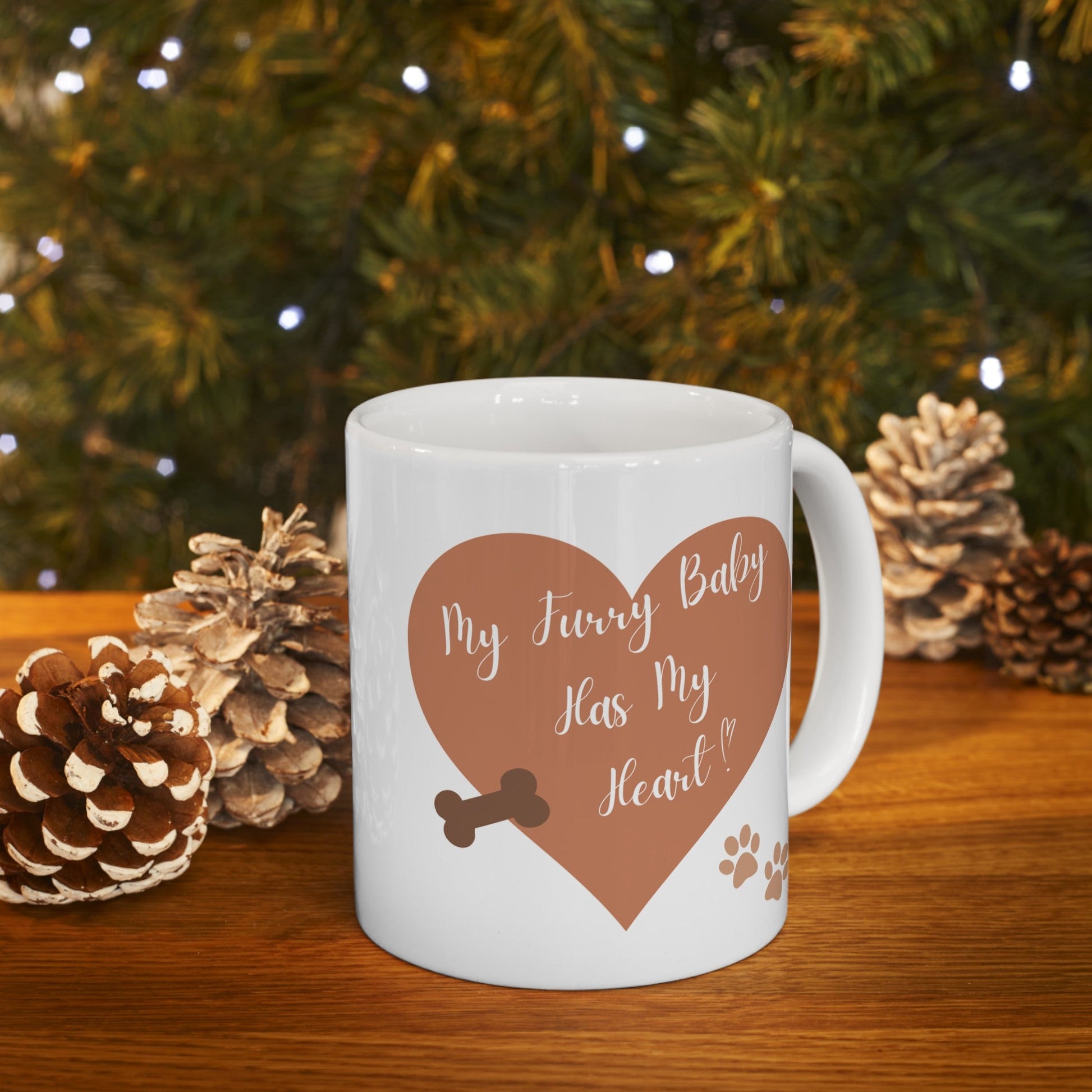 Ceramic Mug, (11oz, 15oz) - Furry Family Faves