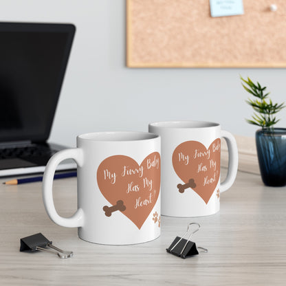 Ceramic Mug, (11oz, 15oz) - Furry Family Faves