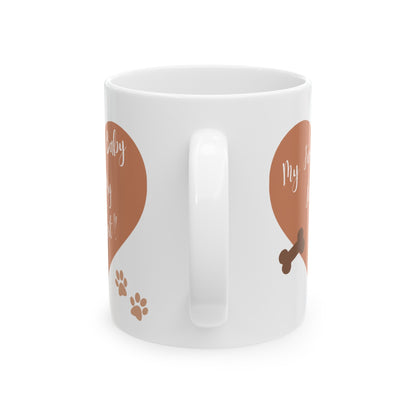 Ceramic Mug, (11oz, 15oz) - Furry Family Faves