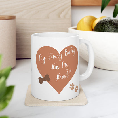 Ceramic Mug, (11oz, 15oz) - Furry Family Faves