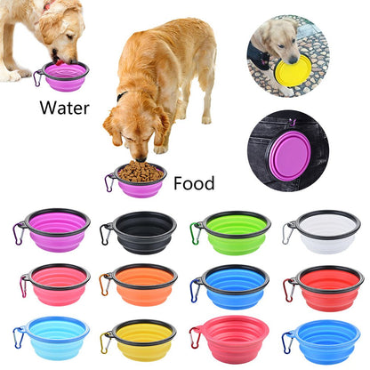 Collapsible Pet Bowl - Furry Family Faves