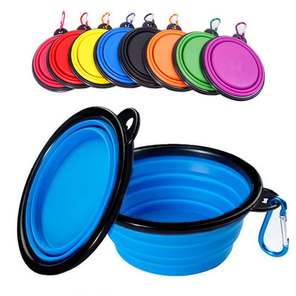 Collapsible Pet Bowl - Furry Family Faves