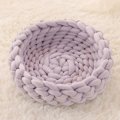 Soft Pet Bed - High Quality Cotton, Ultra Soft & Comfortable