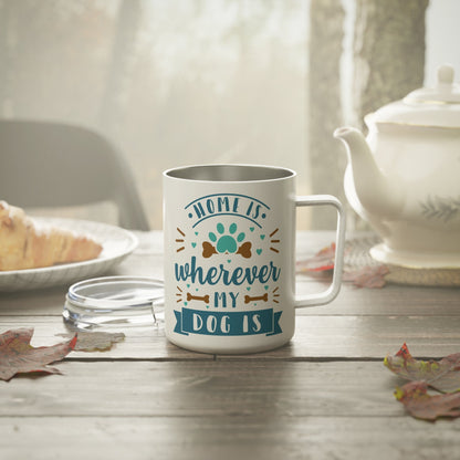 Insulated Coffee Mug, 10oz - Furry Family Faves