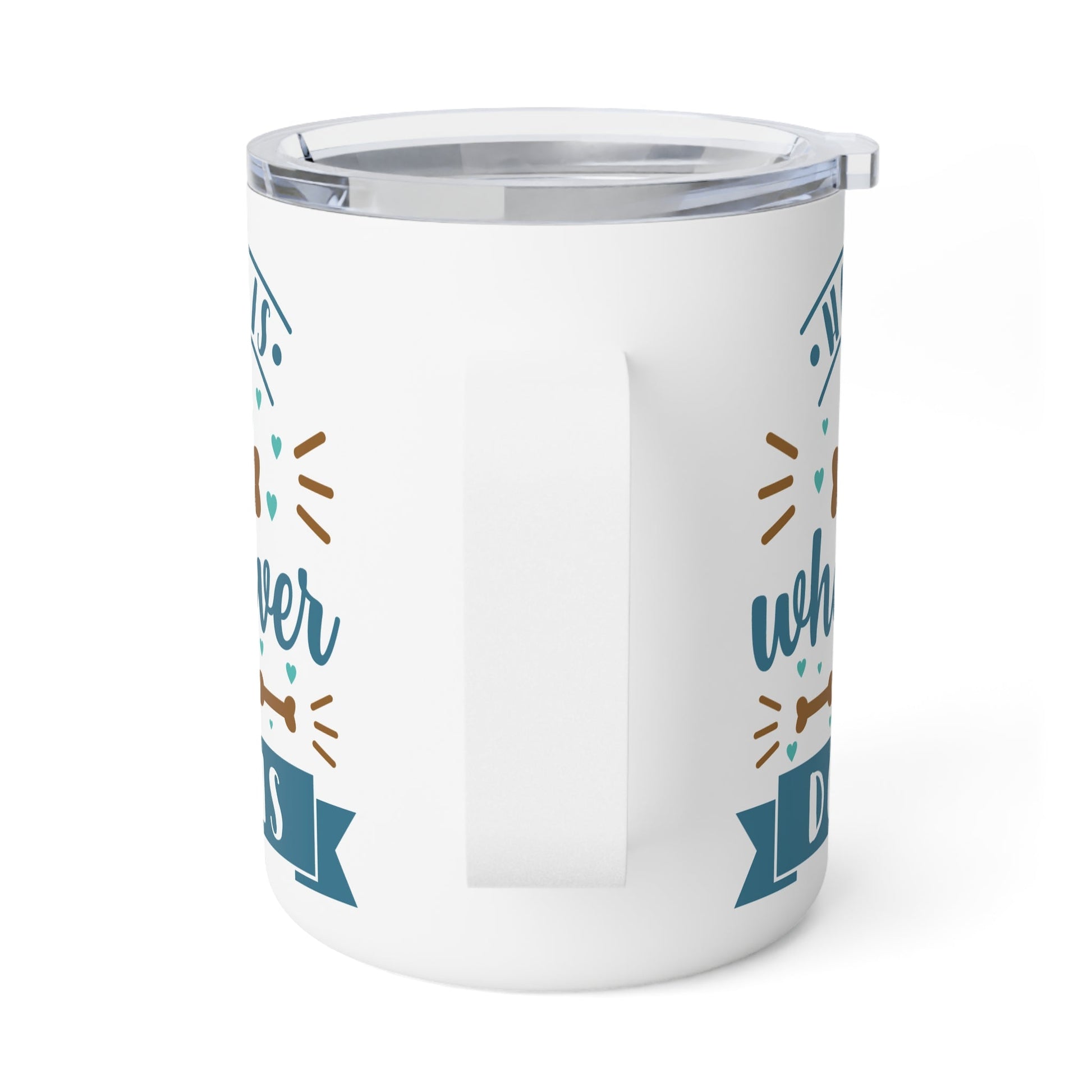 Insulated Coffee Mug, 10oz - Furry Family Faves