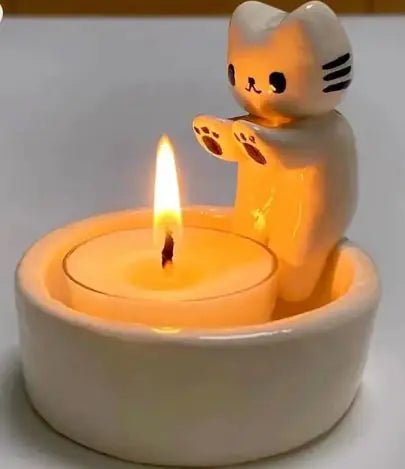 Kitten Paws Tea-light Candle Holder - Furry Family Faves