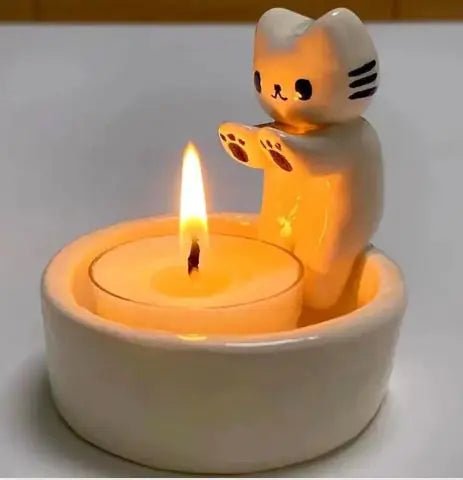 Kitten Paws Tea-light Candle Holder - Furry Family Faves