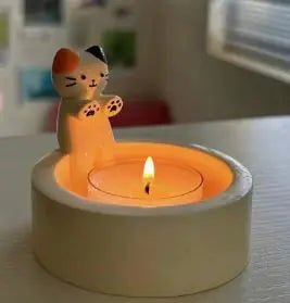 Kitten Paws Tea-light Candle Holder - Furry Family Faves