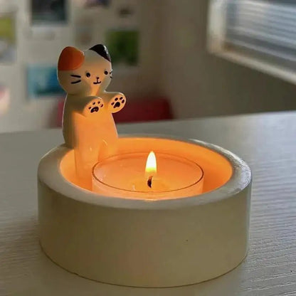 Kitten Paws Tea-light Candle Holder - Furry Family Faves