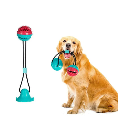 Multifunction Pet Molar Bite Toy - Furry Family Faves