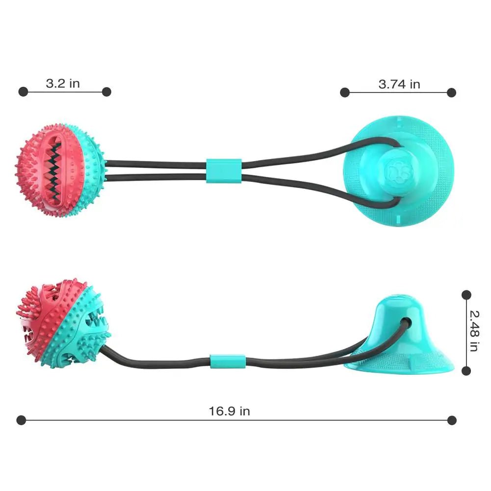 Multifunction Pet Molar Bite Toy - Furry Family Faves