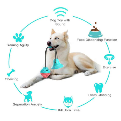 Multifunction Pet Molar Bite Toy - Furry Family Faves