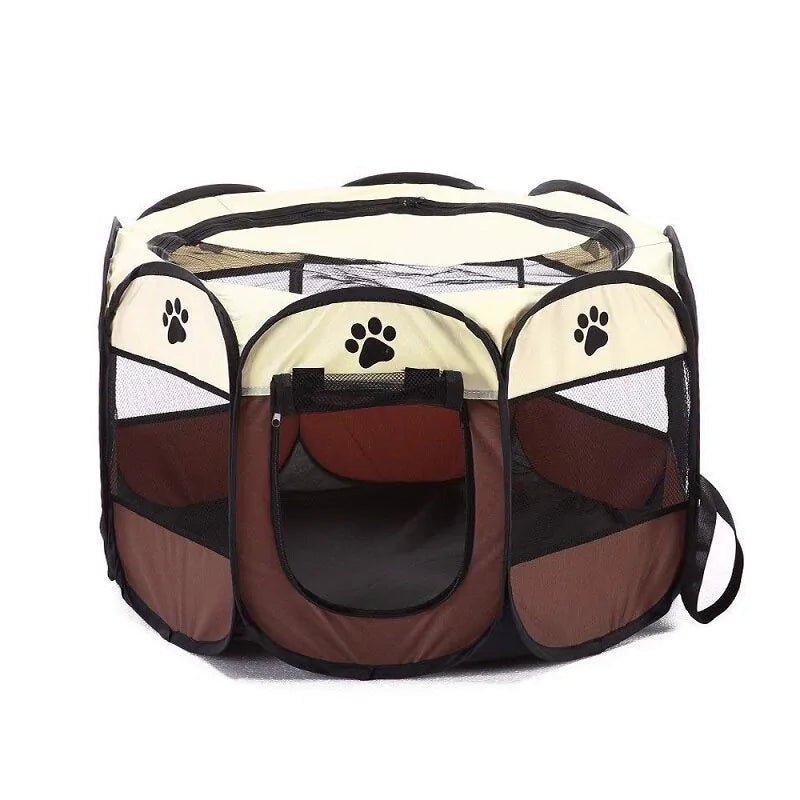 Portable Foldable Pet Playpen - Furry Family Faves