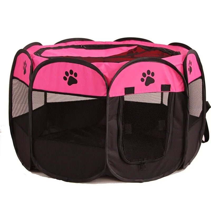 Portable Foldable Pet Playpen - Furry Family Faves