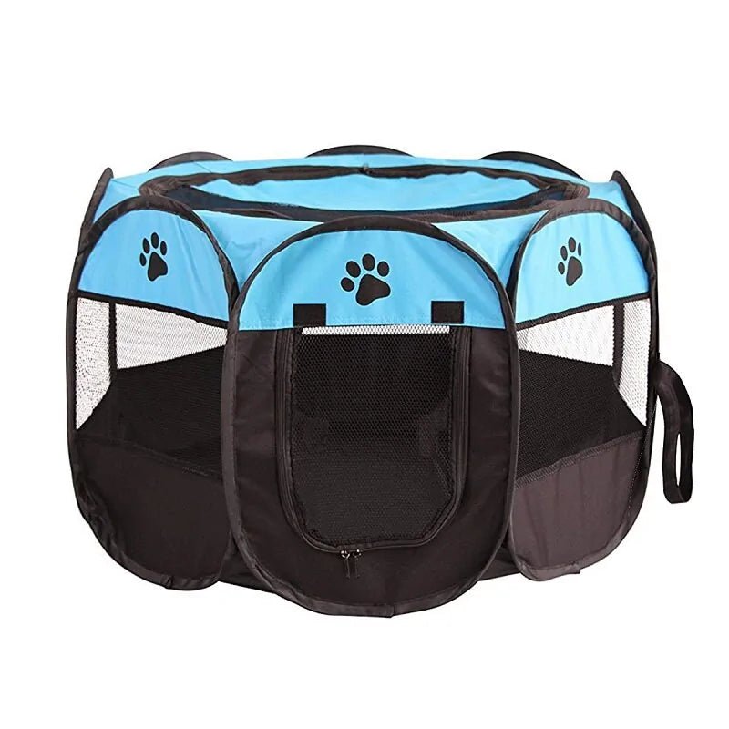 Portable Foldable Pet Playpen - Furry Family Faves