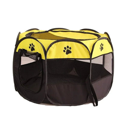 Portable Foldable Pet Playpen - Furry Family Faves