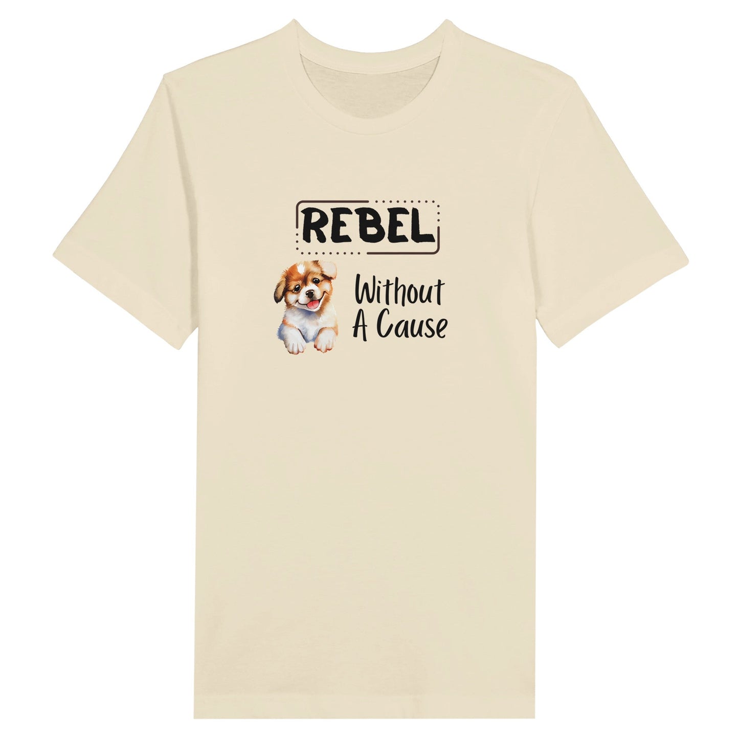 Premium Unisex Crewneck T-shirt - Rebel Without A Cause - Furry Family Faves