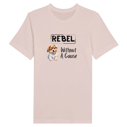 Premium Unisex Crewneck T-shirt - Rebel Without A Cause - Furry Family Faves