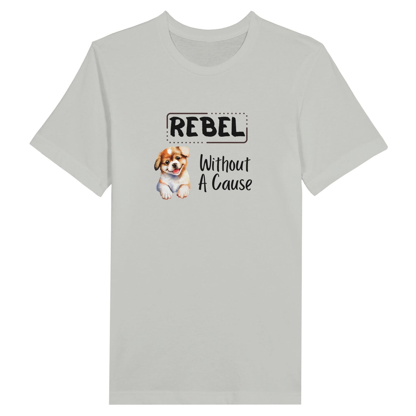 Premium Unisex Crewneck T-shirt - Rebel Without A Cause - Furry Family Faves