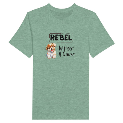 Premium Unisex Crewneck T-shirt - Rebel Without A Cause - Furry Family Faves