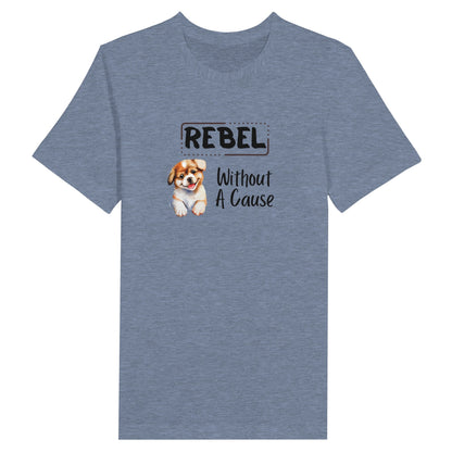 Premium Unisex Crewneck T-shirt - Rebel Without A Cause - Furry Family Faves