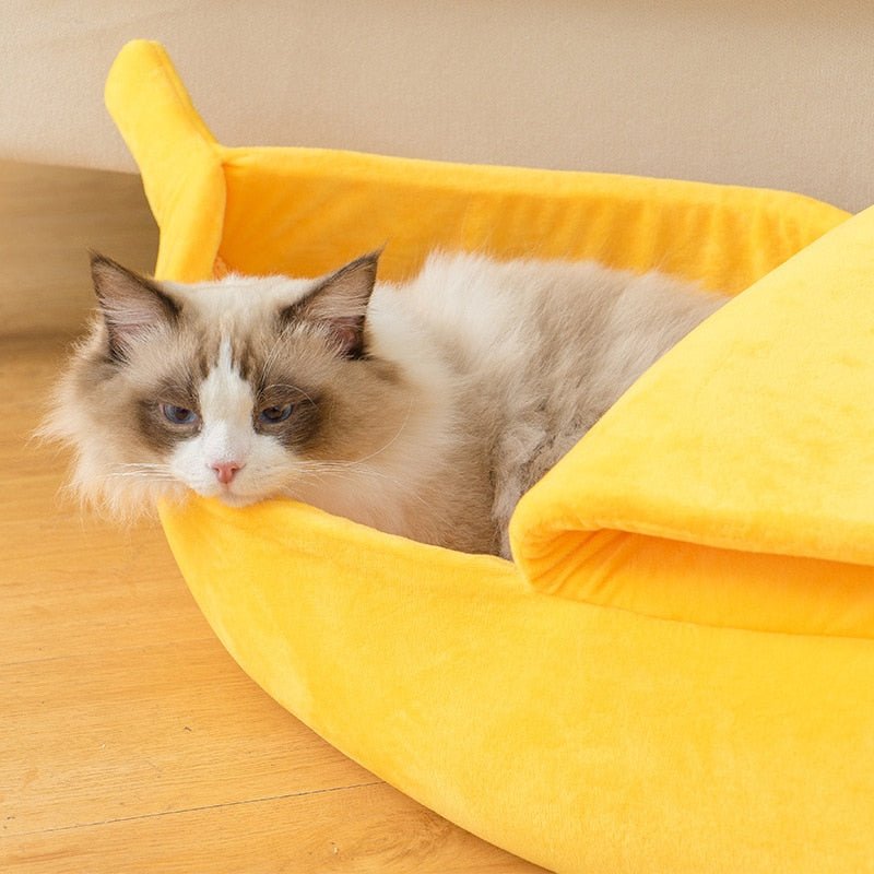 Banana Cat Bed - Furry Family Faves