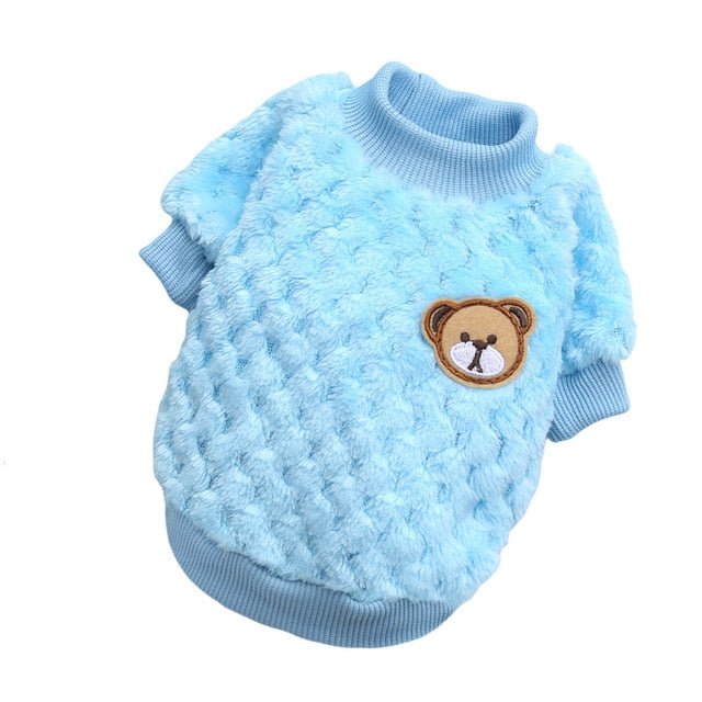 Bear Embroidery Pet Vest - Furry Family Faves