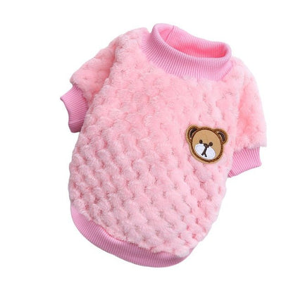 Bear Embroidery Pet Vest - Furry Family Faves