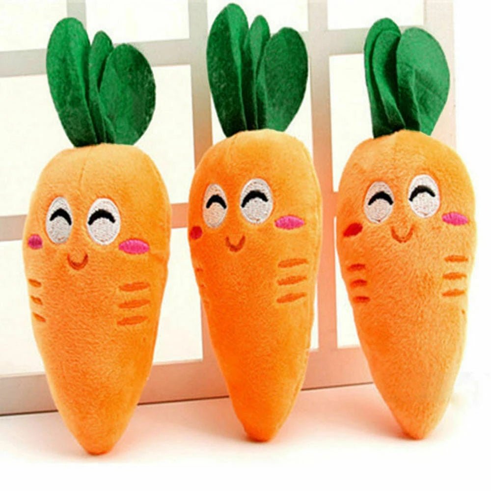 Carrot Pet Toy - Furry Family Faves