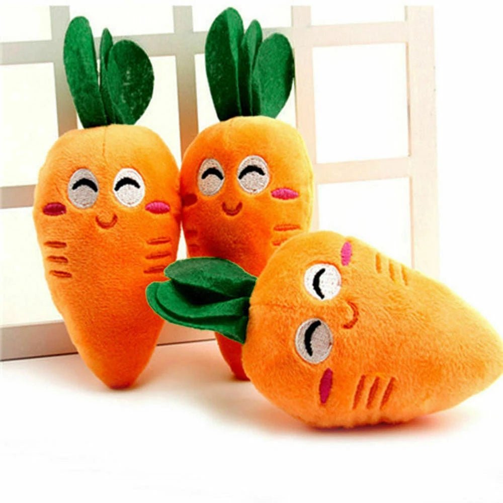 Carrot Pet Toy - Furry Family Faves