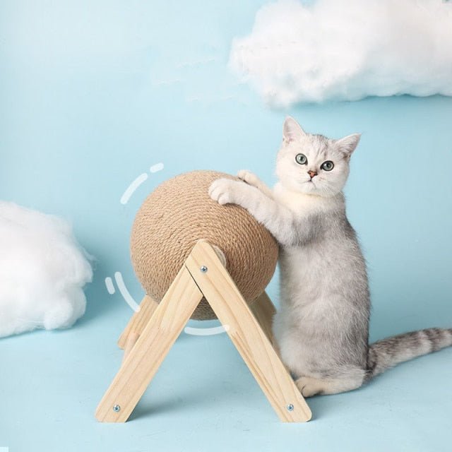 Cat Scratching Ball - Furry Family Faves