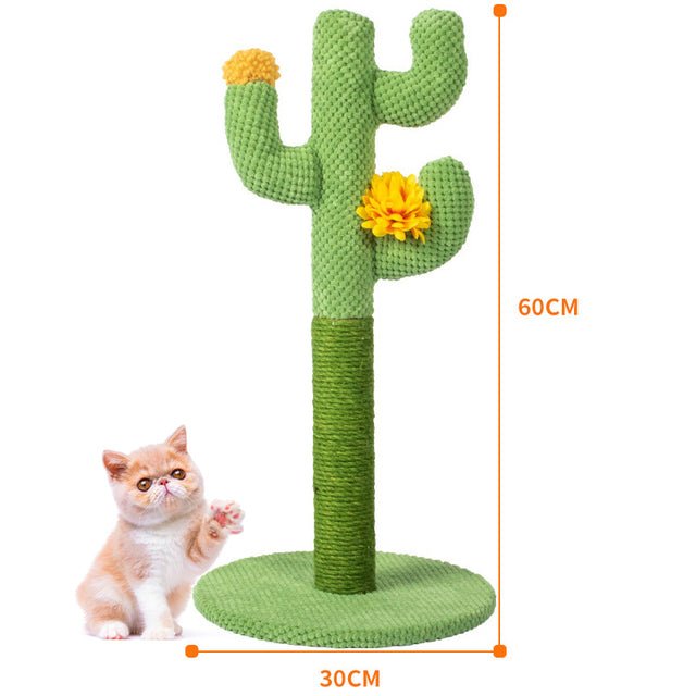 Cat Scratching Tree Post - Furry Family Faves