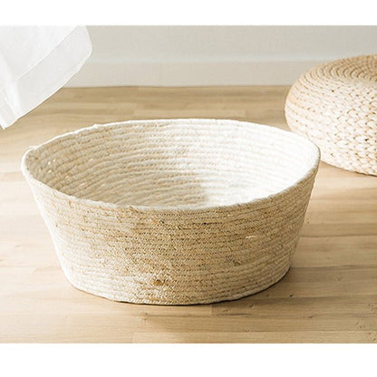 Cat Straw Bed Basket Design - Furry Family Faves