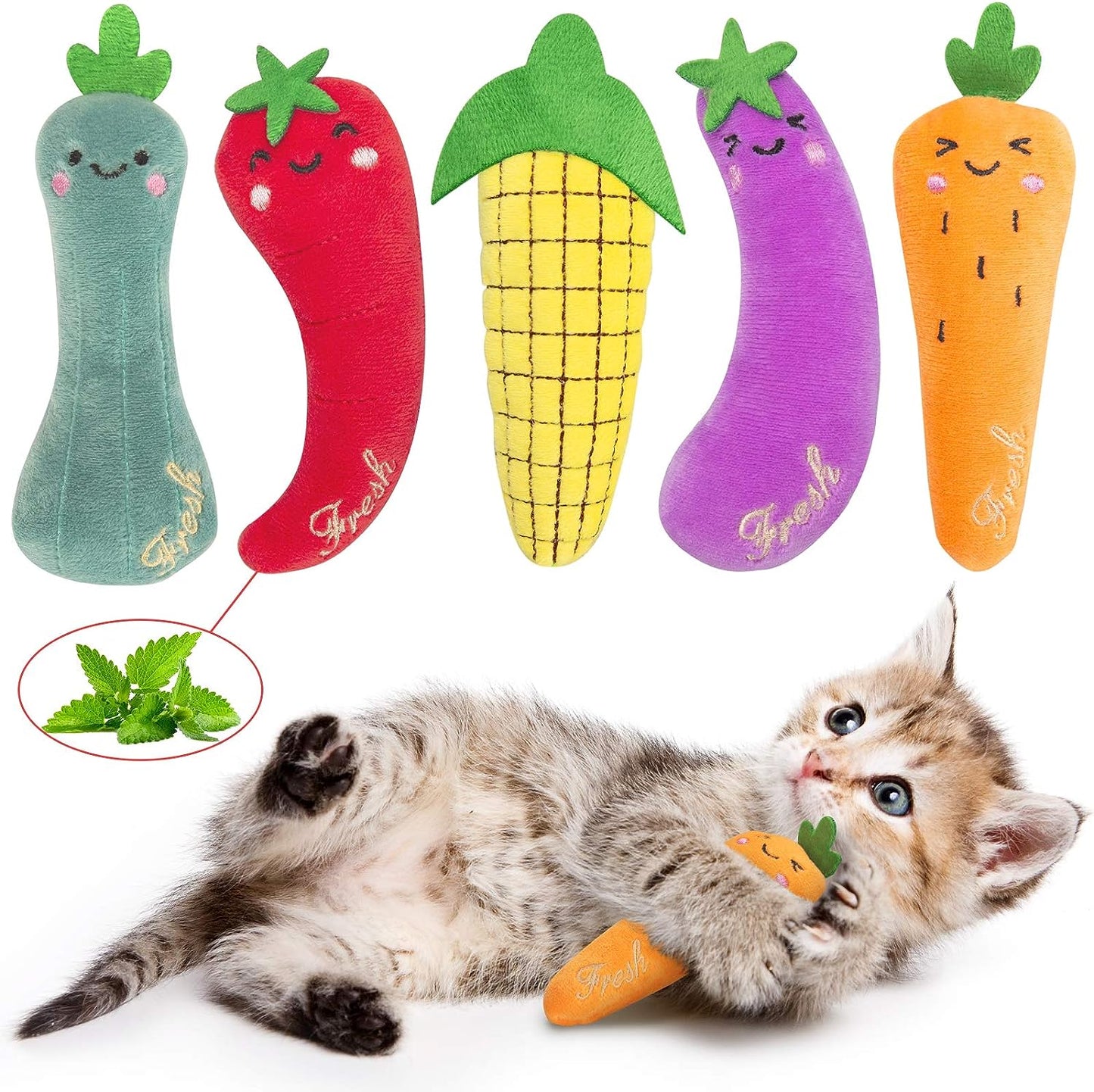 Catnip Toys - Furry Family Faves