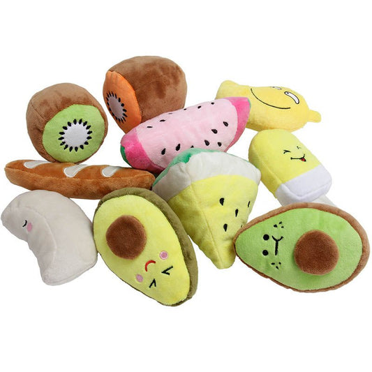 Creative Fruit Pet Toys - Furry Family Faves