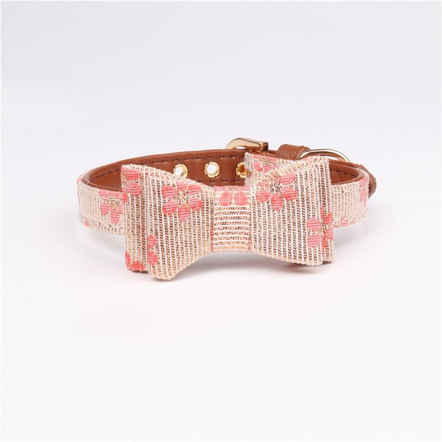 Cute Bowknot Pets Collars - Furry Family Faves