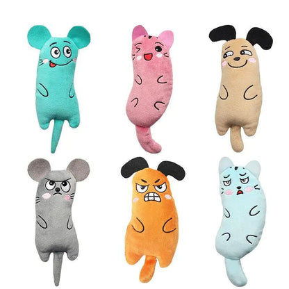 Interactive Plush Cat Toy - Furry Family Faves