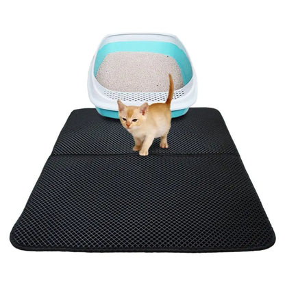 Premium Cat Litter Mat - Keep floors clean and litter-free