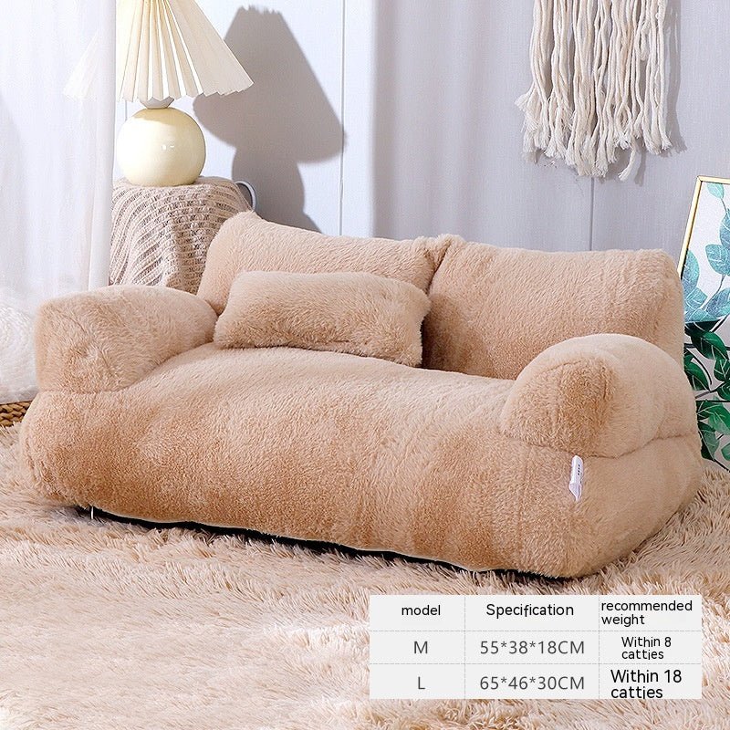 Luxury Cat Bed Sofa - Furry Family Faves