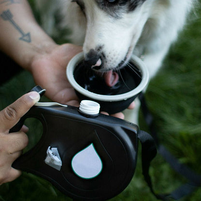 Multifunctional Water and Bag Dispenser Leash - Furry Family Faves