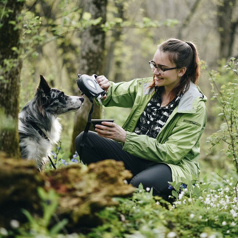 Multifunctional Water and Bag Dispenser Leash - Furry Family Faves