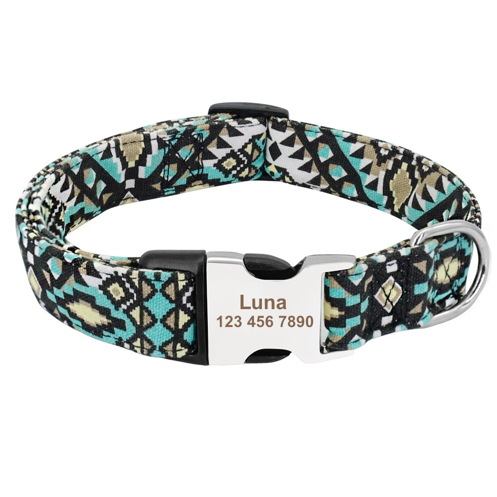 Personalized dog collar - Furry Family Faves