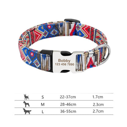 Personalized dog collar - Furry Family Faves