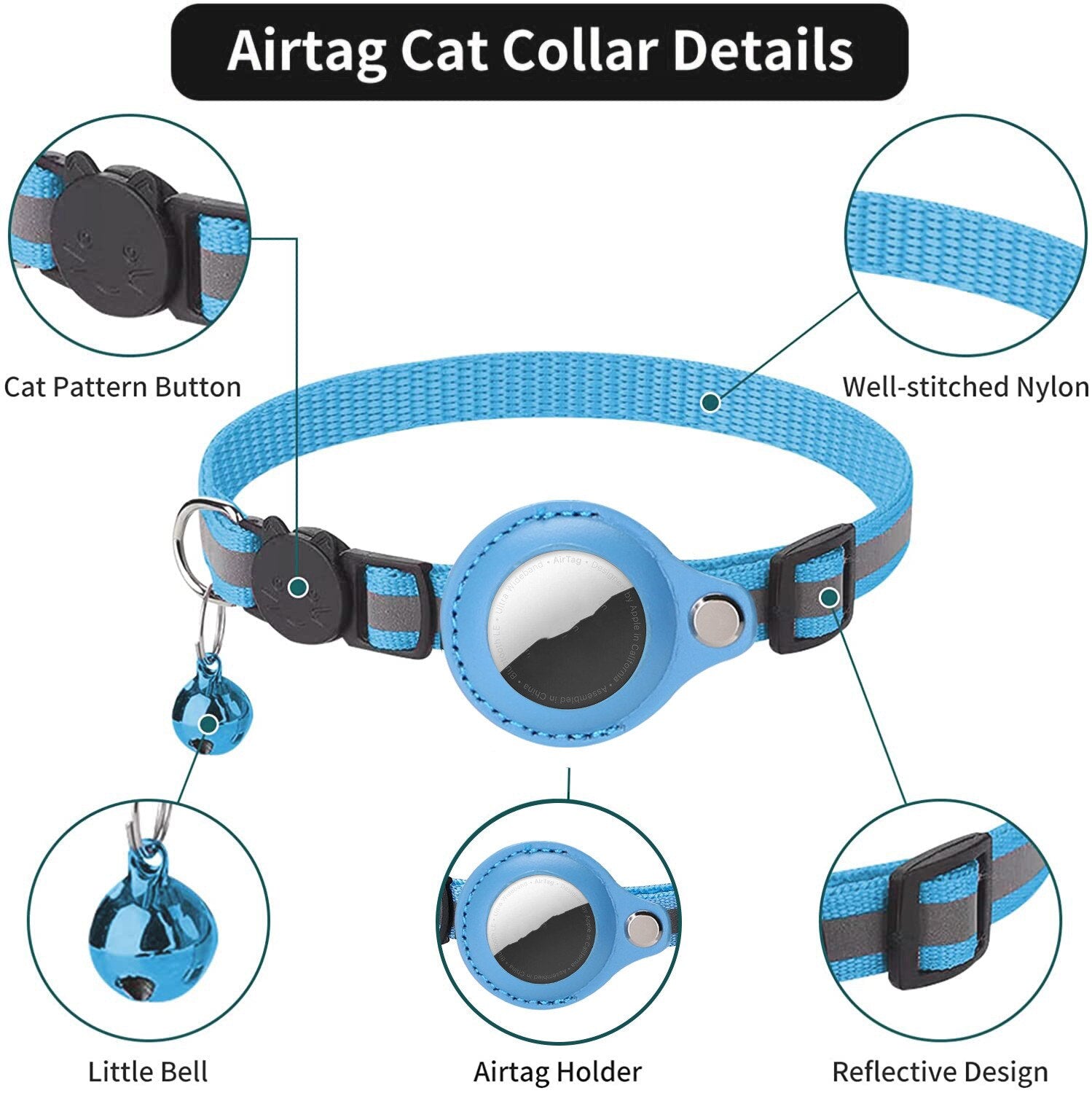 Pet Adjustable Collar Protective Cover - Furry Family Faves