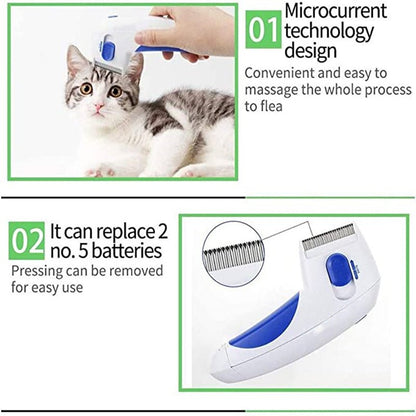 Pet Anti-Flea Comb - Furry Family Faves