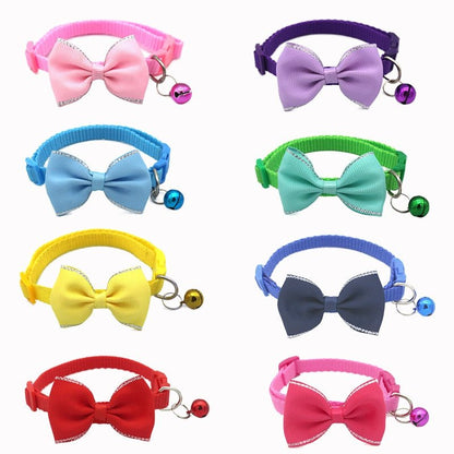 Pet Collar Bow and Bell - Furry Family Faves