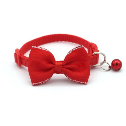 Pet Collar Bow and Bell - Furry Family Faves