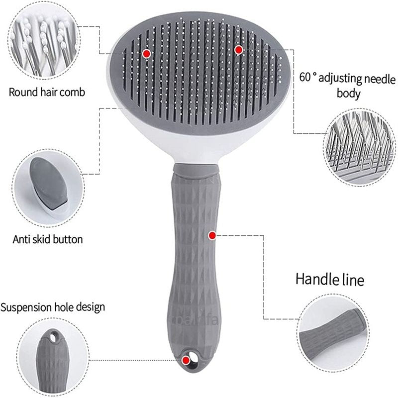 Pet Grooming Brush - Furry Family Faves